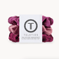 Burgundy Bliss Large Silk Hair Scrunchies - She Chester