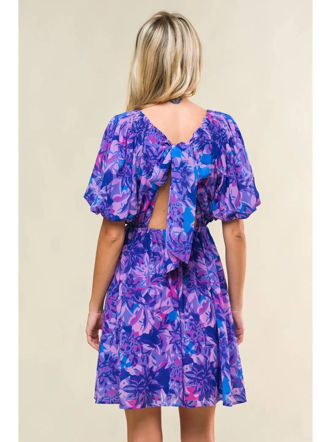 Butterfly Fly Mini Dress - She Chester