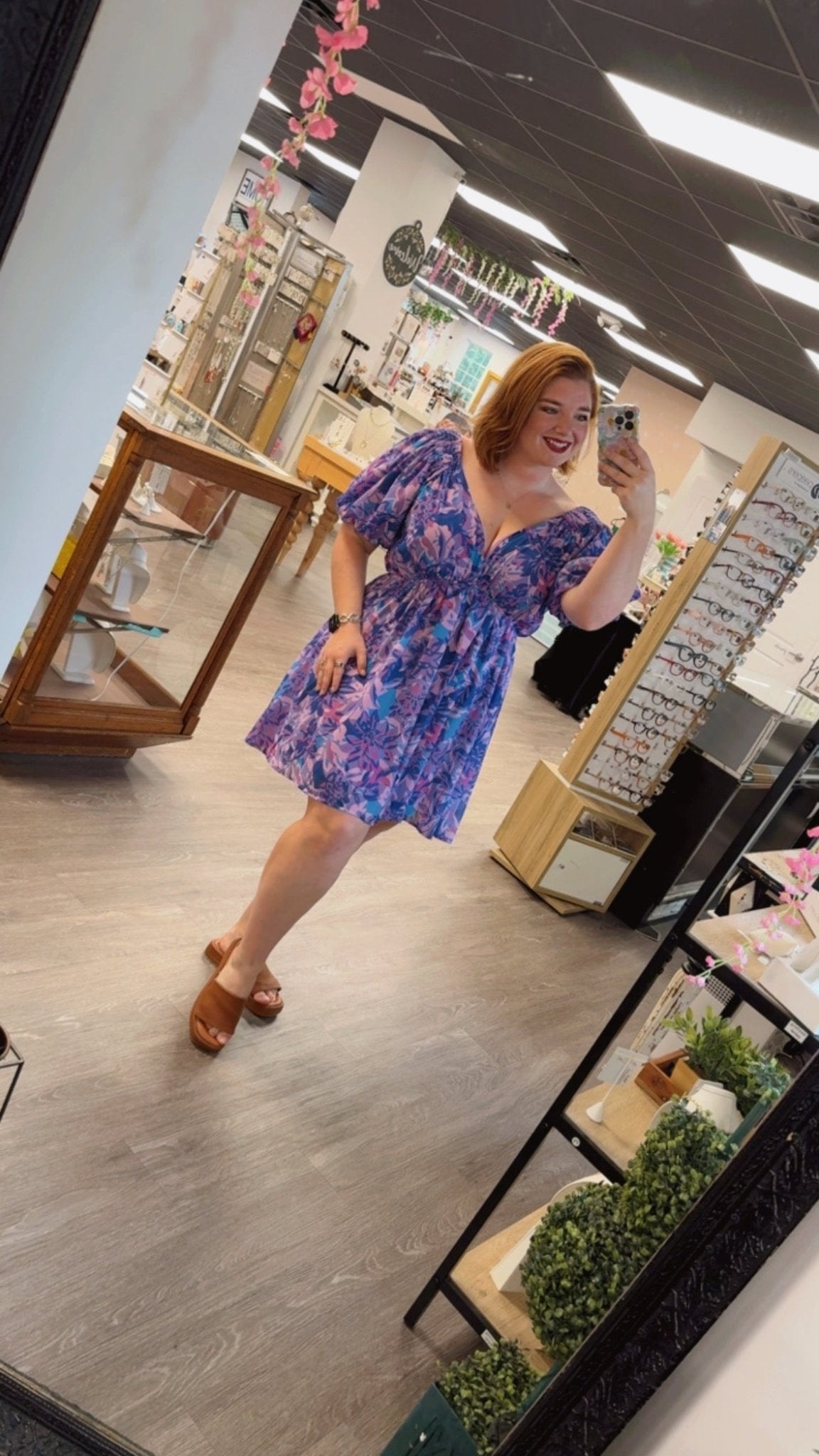 Butterfly Fly Mini Dress - She Chester