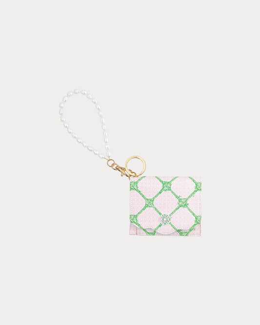 Butterfly Trellis Snap Card Case - She Chester