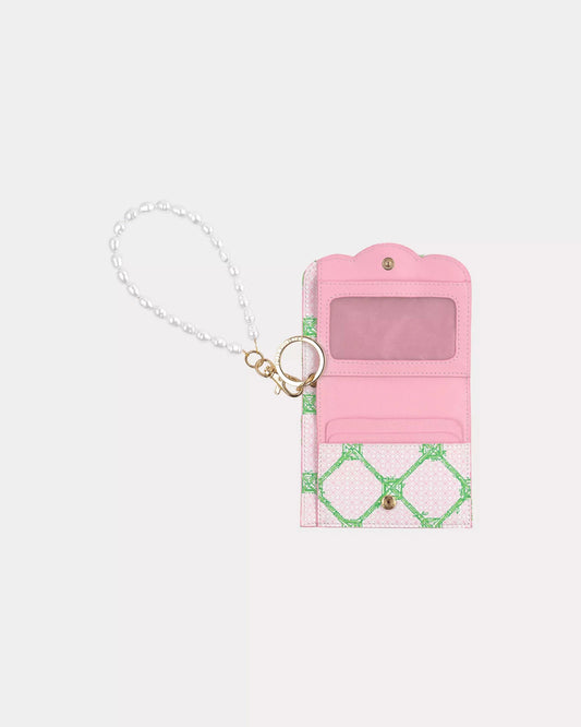 Butterfly Trellis Snap Card Case - She Chester