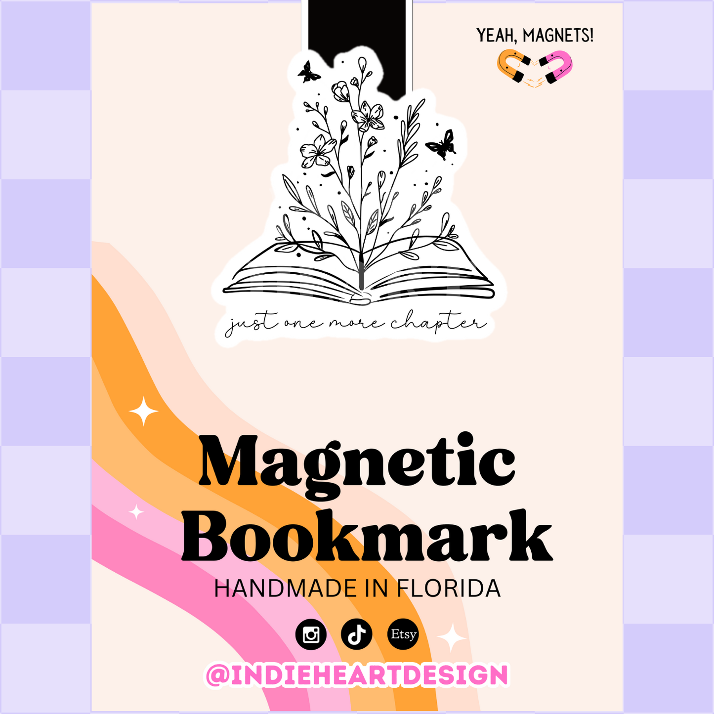 Just One More Chapter | Magnetic Bookmark : Yes