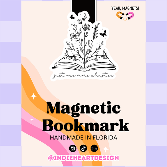 Just One More Chapter | Magnetic Bookmark : Yes