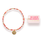 Pray Charm Sprinkle Bracelet: Standard 6.75 inch