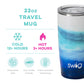 Sapphire Travel Mug 22oz