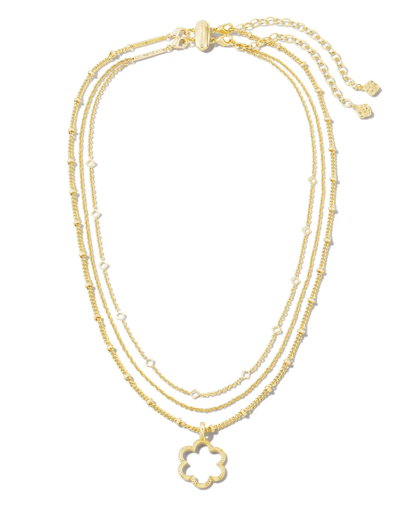 Susie Multi Strand Gold Neck
