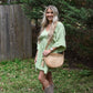 Cabana Celery Caftan - She Chester