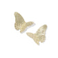 CAILEY BUTTERFLY STATEMENT STUD EARRING GOLD METAL - She Chester