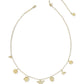 CAILEY CHARM NECKLACE GOLD METAL - She Chester