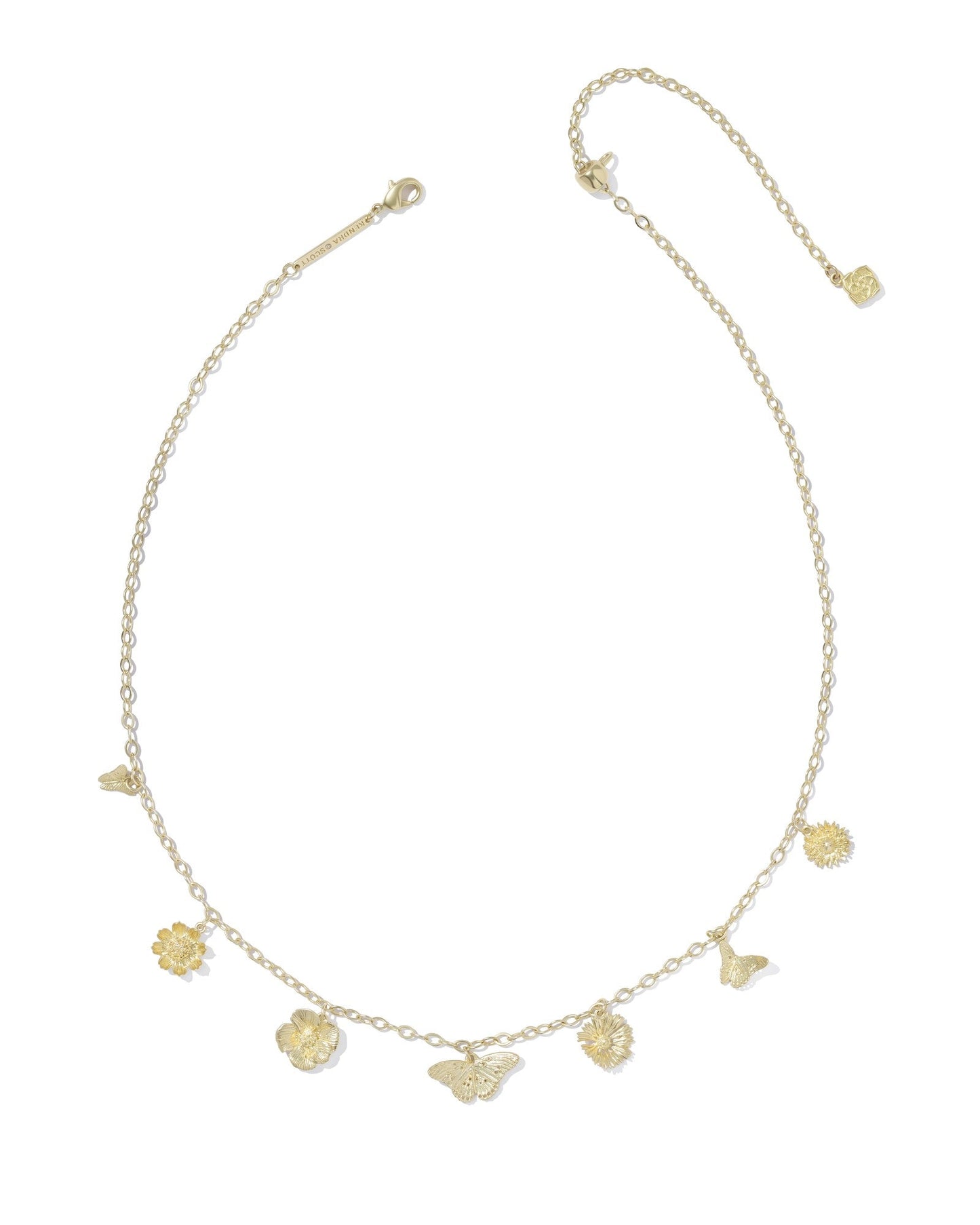 CAILEY CHARM NECKLACE GOLD METAL - She Chester