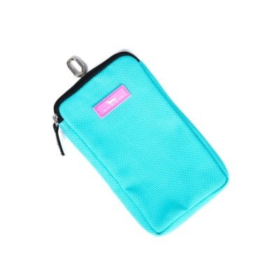 CALL ME MAYBE PHONE POUCH CARIBBEAN WOVEN - She Chester