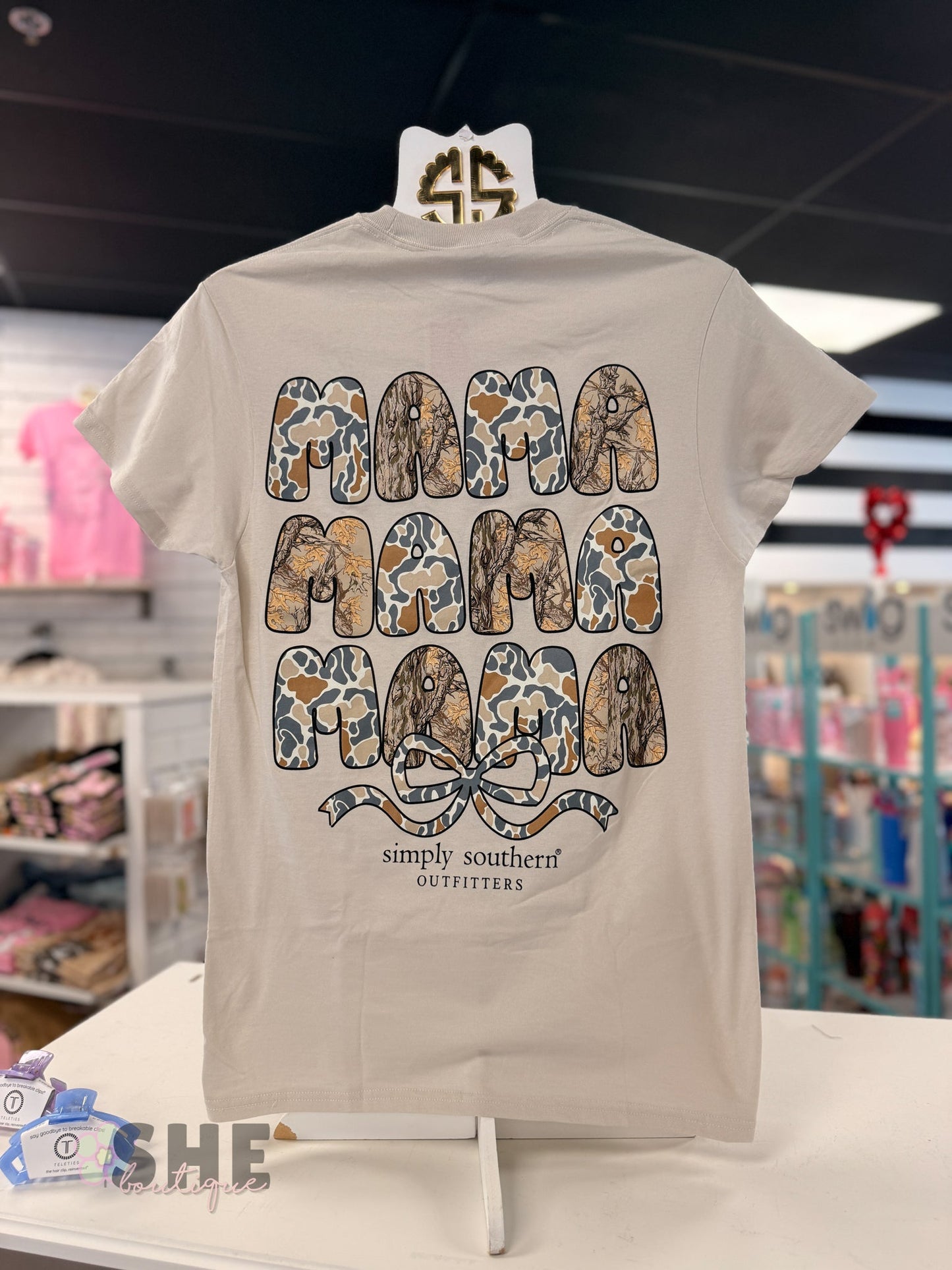 Camo Mama SS Tee - She Chester