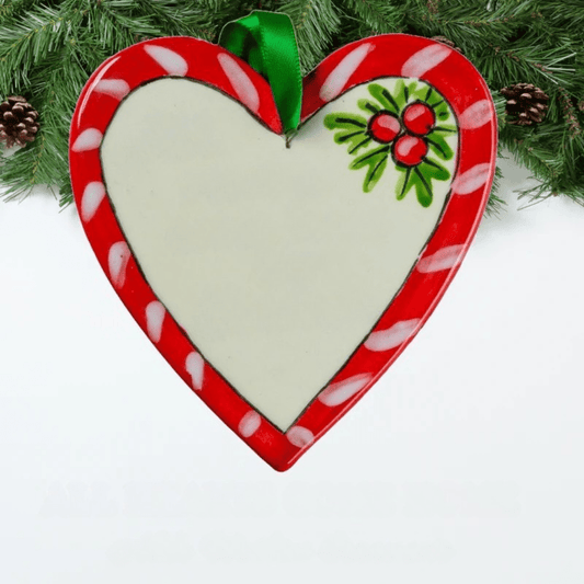 CANDY CANE HEART PLAIN - She Chester