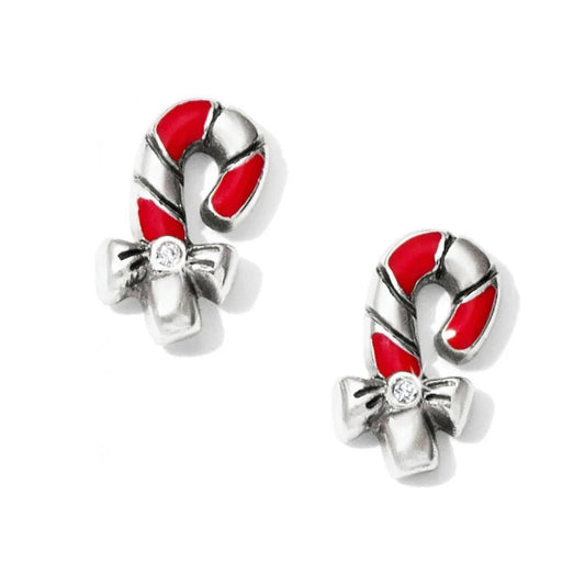 Candy Cane Mini Post Earrings J22023 - She Chester