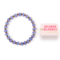 Caroline Bracelet in Blue and Brown: Standard 6.75 inch - She Chester