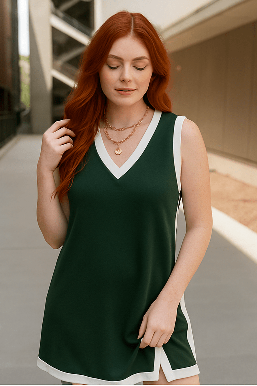 Carrie Forest Accent Dress - She Chester