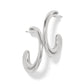 Cascade Silver Hoops JA0118