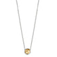 Cascade Round Petite Necklace - JM7624 - She Chester
