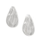 Cascade Silver Teardrop Large Post Earrings - She Chester