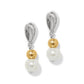 Cascade Unity Pearl Post Drop Earrings - JA0033 - She Chester