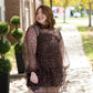 Catelina Cheetah Sheer Dress - She Chester