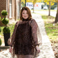 Catelina Cheetah Sheer Dress - She Chester