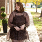 Catelina Cheetah Sheer Dress - She Chester