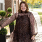 Catelina Cheetah Sheer Dress - She Chester
