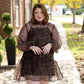 Catelina Cheetah Sheer Dress - She Chester
