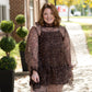 Catelina Cheetah Sheer Dress - She Chester