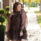 Catelina Cheetah Sheer Dress - She Chester