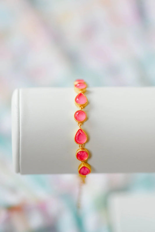 Catherine Bracelet Magenta - She Chester