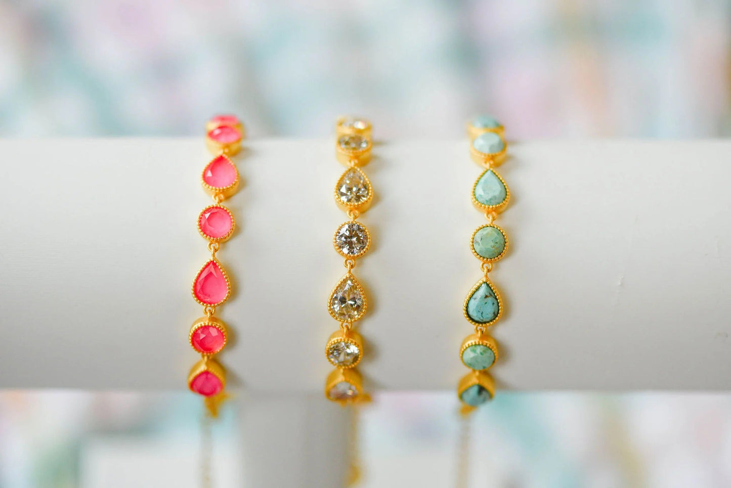 Catherine Bracelet Sea Green - She Chester