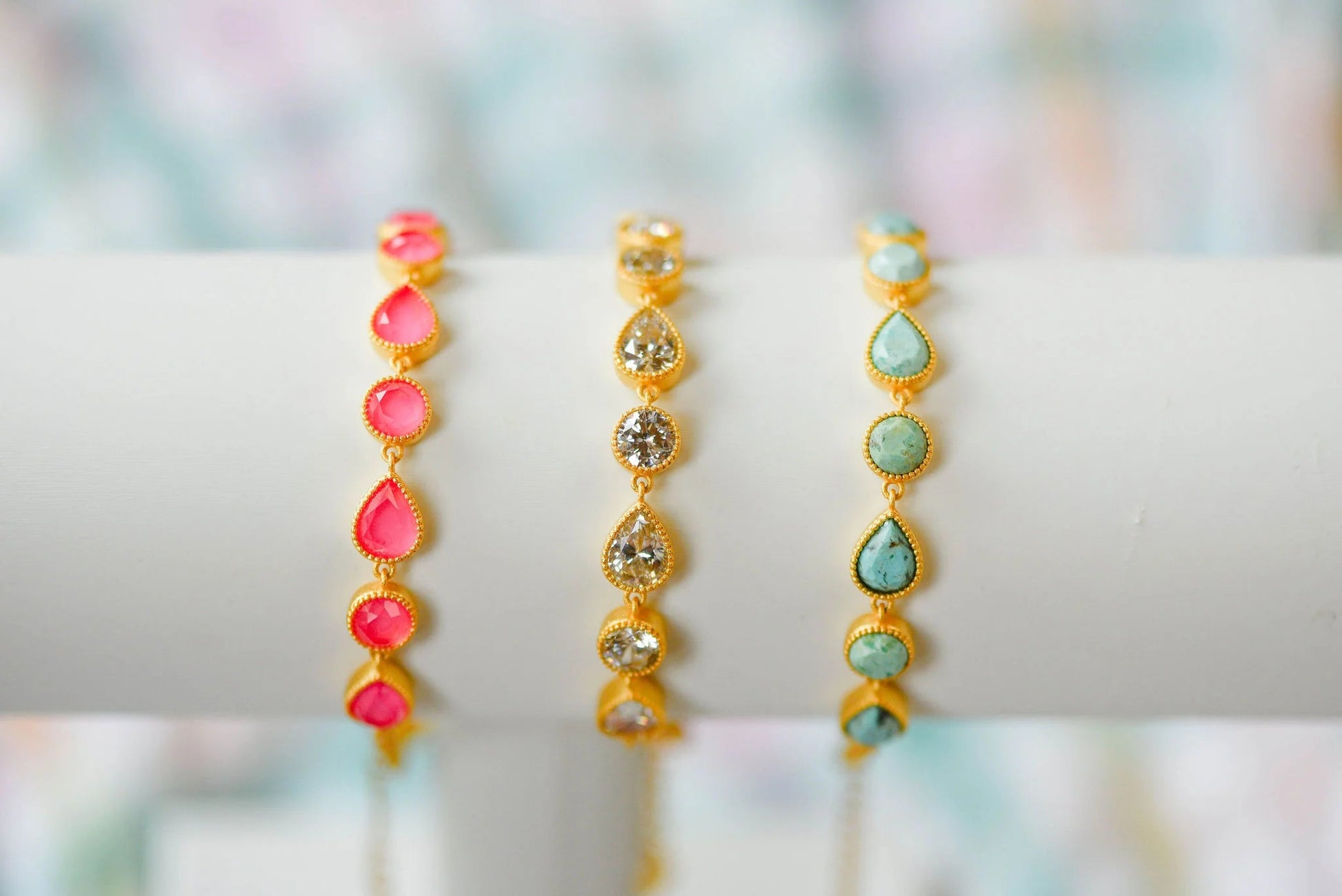 Catherine Bracelet Sea Green - She Chester