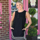 Cathy Braided Black Dress - She Chester