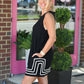 Cathy Braided Black Dress - She Chester