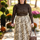 Caty Zebra Skirt - She Chester