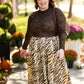 Caty Zebra Skirt - She Chester