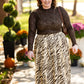 Caty Zebra Skirt - She Chester