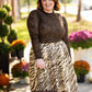 Caty Zebra Skirt - She Chester