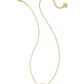 Elisa Gold Blush Ivory Mop Necklace