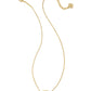 Elisa Gold Blush Ivory Mop Necklace