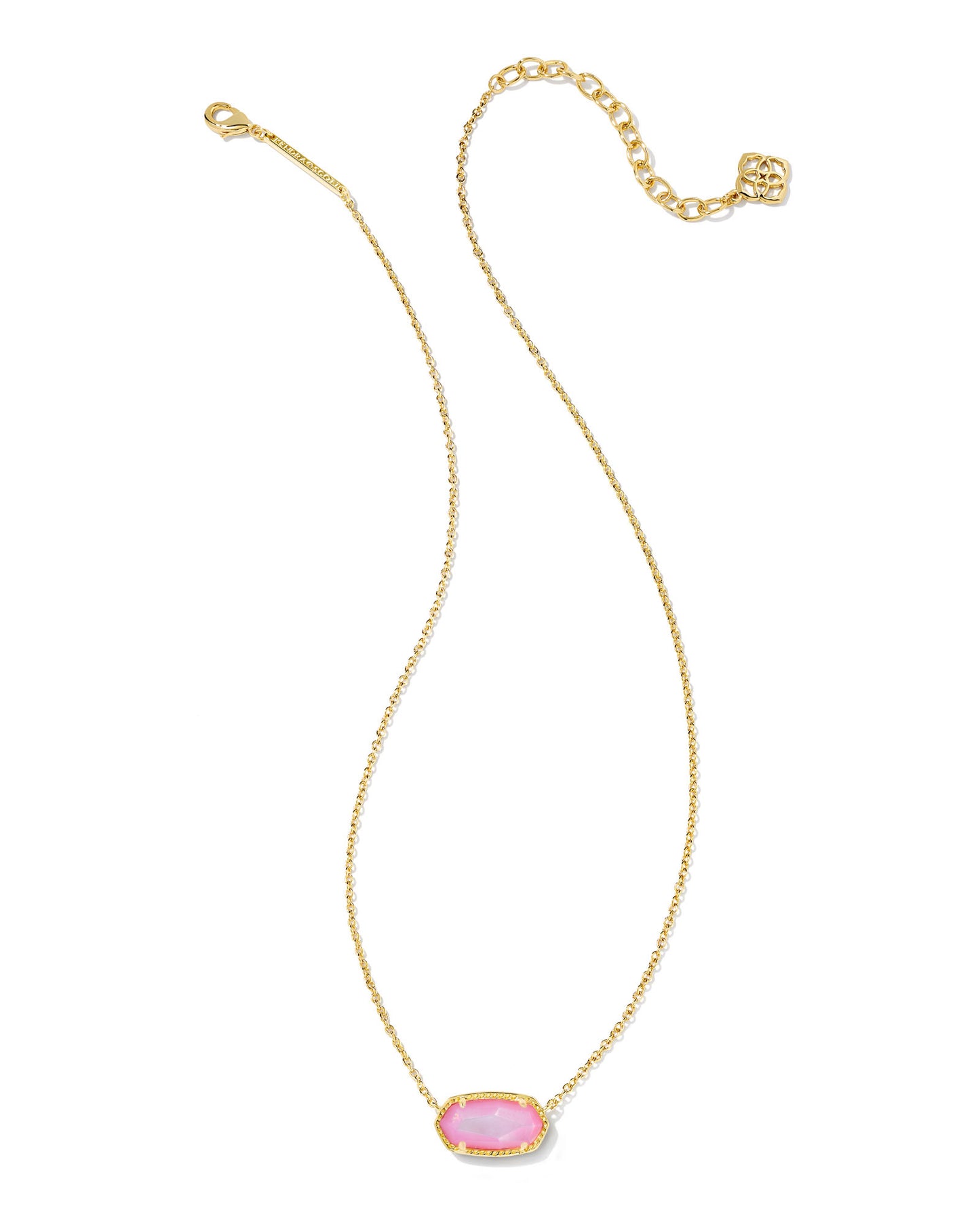 Elisa Gold Blush Ivory Mop Necklace