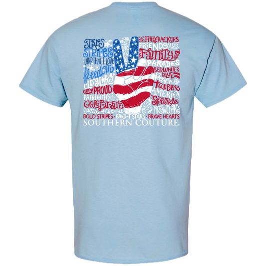 Stars & Stripes Peace Classic Tee -