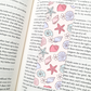 Sand And Shells Bookmark | Soft Matte Laminated 