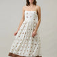 Cerise Shells Senia Flowy Midi Dress - She Chester