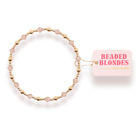 Champagne June Bracelet: Standard 6.75 inch - She Chester