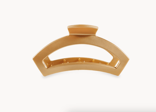 Champagne Toast Small Open Hair Clip - She Chester