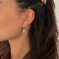 Chantel Baguette Huggie Hoop Gold Earring - She Chester