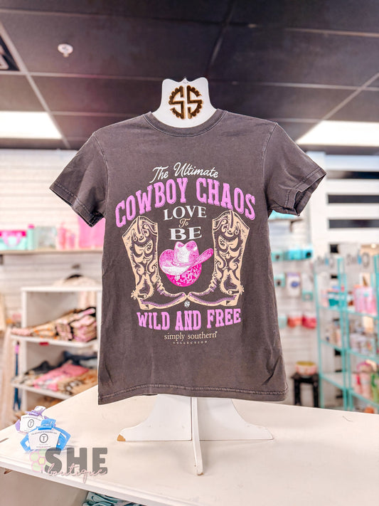 Chaos Mineral Wash Tee - She Chester